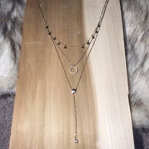 Gold Multi Layered Necklace